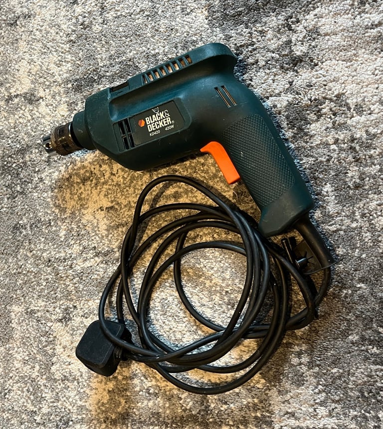 Black & Decker Hammer Drill 420W | KD420 Powerful Corded Power Drill 