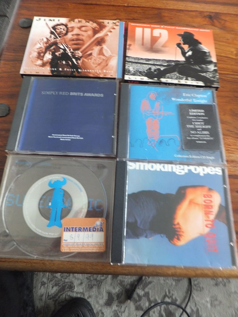  MASSIVE 275 Lot CDs Albums + hologram cds Music Record shop or Collectors 13 images signs