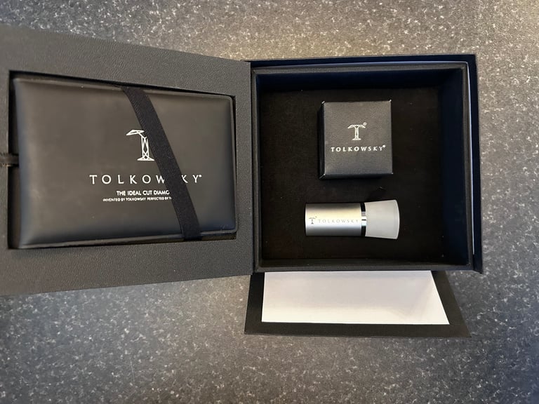 Tolkowsky Bridal Set (Engagement and Wedding Ring) 