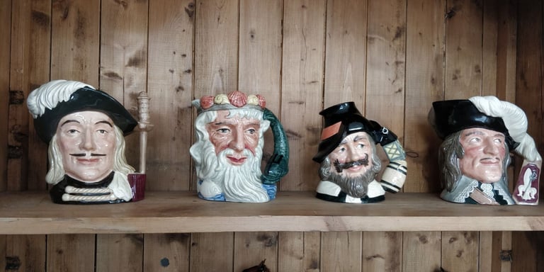image for Royal Doulton character jugs 