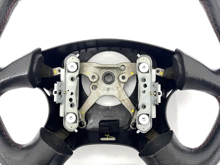 Subaru Impreza WRX STI Newage Momo Red Stitch Steering Wheel Airbag OEM RNA1250