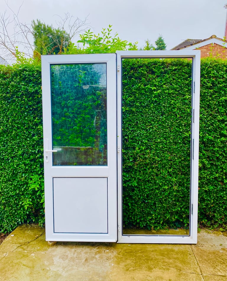 UPVC Door Double Glazed Door Exterior Door