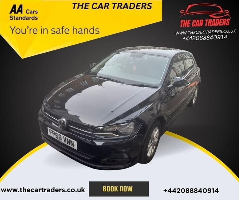 2018 Volkswagen Polo 1.0 TSI 95 SE 5dr DSG HATCHBACK PETROL Automatic