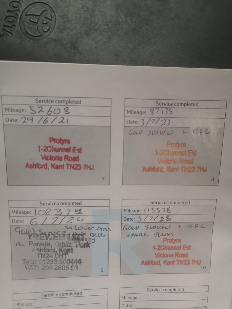 Toyota, AURIS Full Service Lowest Price 