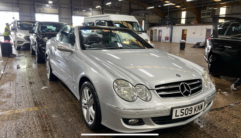 2009 Mercedes-Benz CLK 1.8 CLK200 Kompressor Avantgarde Cabriolet 2dr Petrol Automatic (214 g/km,...