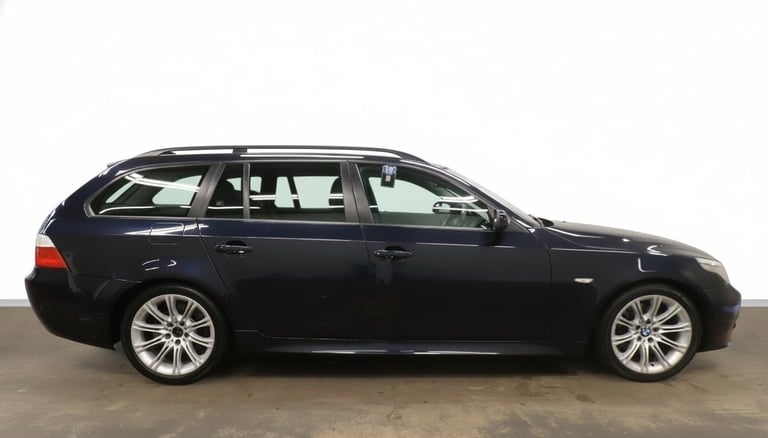 2006 BMW 5 Series 530d 3.0 M Sport 5dr Auto, 1 previous owner, FSH,  ESTATE Diesel Automatic