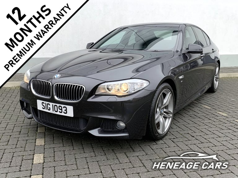 image for 2011 (61) BMW 5 Series 2.0 525D M Sport Automatic Diesel 4-Door