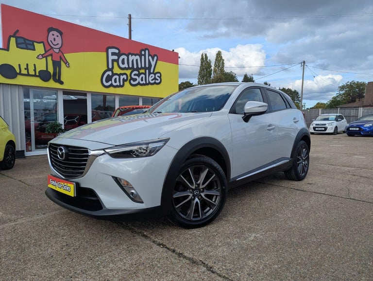 MAZDA CX-3 SKYACTIV G SPORT NAV LOVELY CONDITION NEW MAJOR SERVICE AND MOT