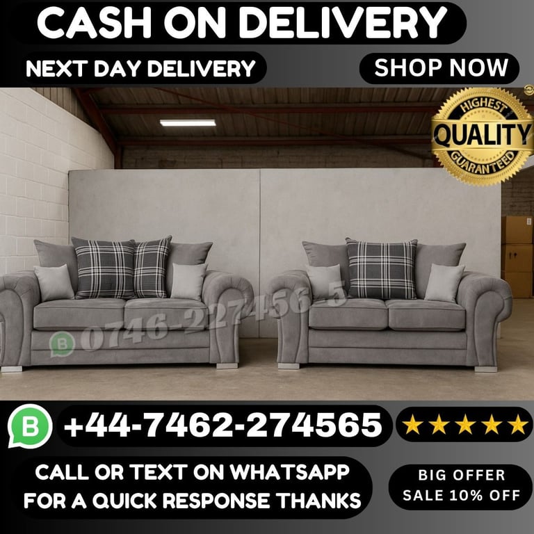🛋️Sofas for Sale – All Styles & Colours Available with Fast Delivery!
