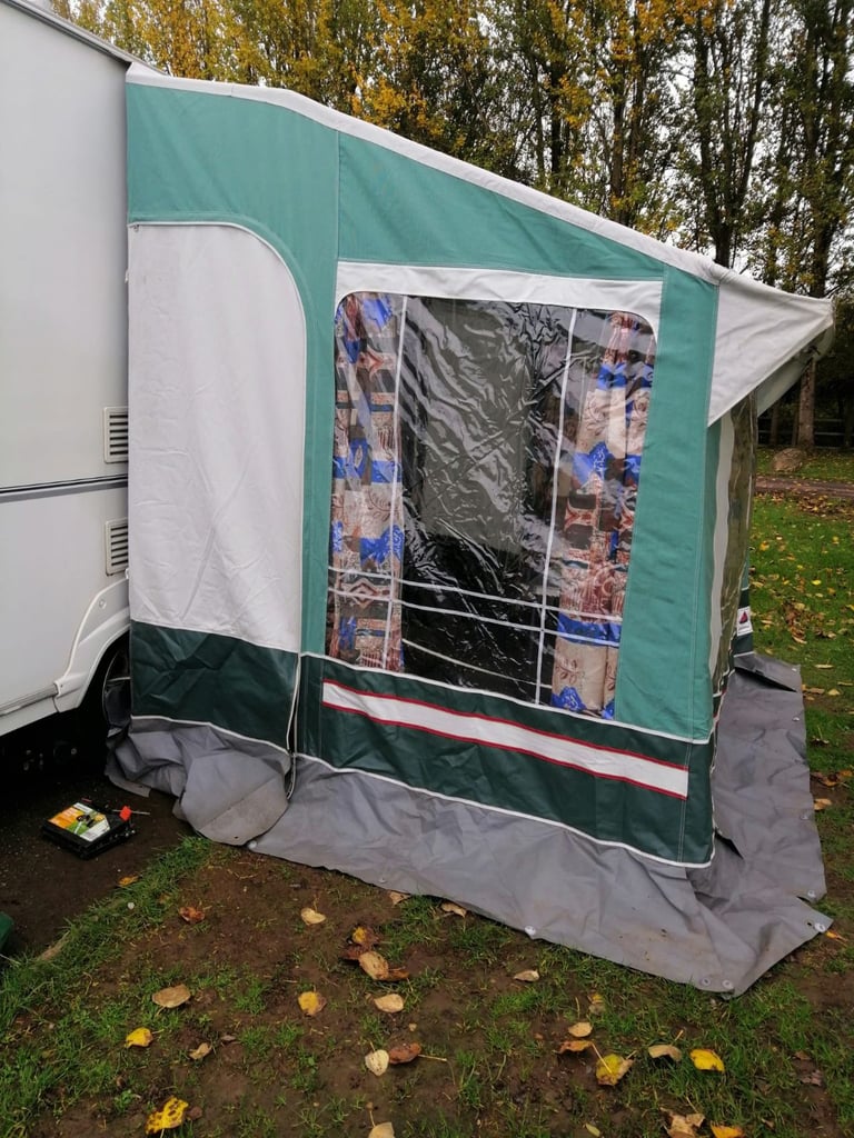 Caravan awning 