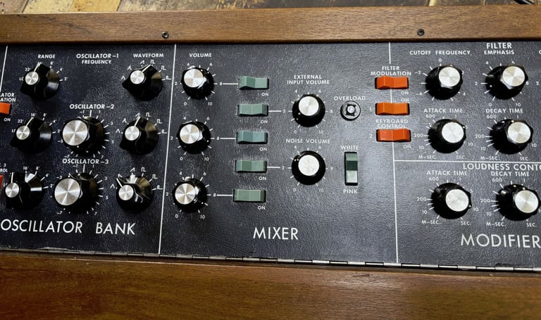 1973 moog model d minimoog S/No 3230