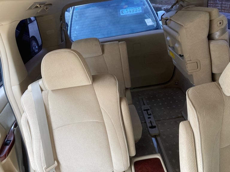 2010 Toyota Alphard 240X 2.4 petrol auto Very Low miles! 8 seater AA BIMTA