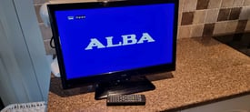 22 inch Alba TV with built in DVD player