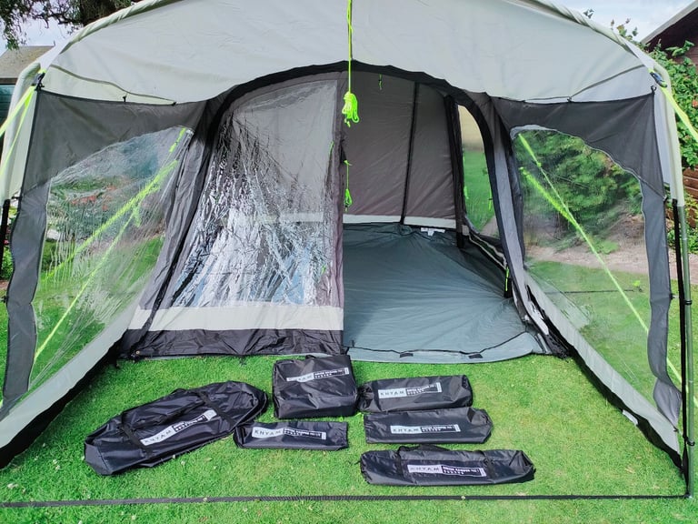 Khyam Airtek Pro 1 Drive away awning- bundle- never used