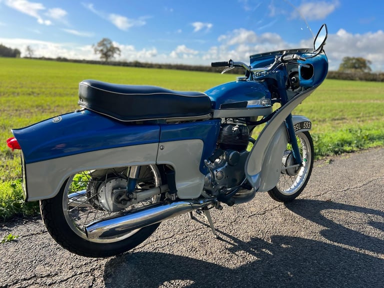Norton jubilee 250cc,1959, fitted with Period Avon fairing, stunning 