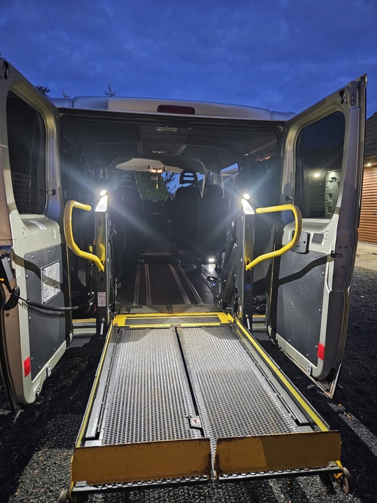 Peugeot boxer wheelchair Accesible vehicle  17 plate 