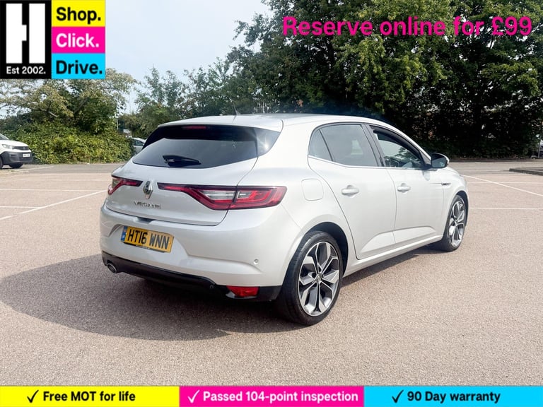 2016 Renault Megane 1.6 dCi Signature Nav Euro 6 (s/s) 5dr HATCHBACK Diesel Manual
