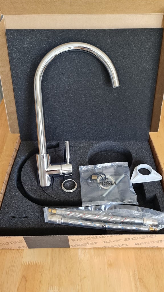 Rangemaster Aquatrend Chrome Single Lever Kitchen Tap TRE1SLCM