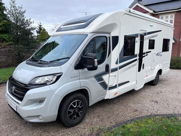 Swift Spirit 674 Connect 6 Berth 5 Belts Wifi TV Bike Rack BBQ point Cadac