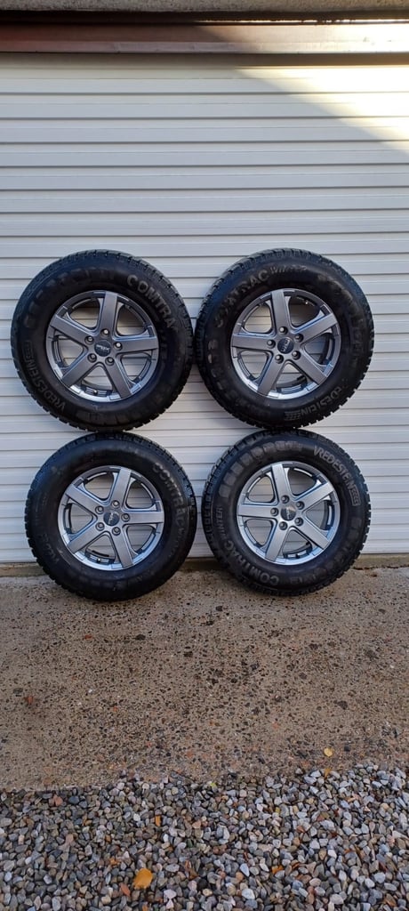 image for Winter tyres on 16” Fox alloy wheels