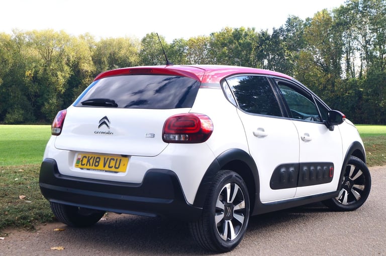 2018 Citroen C3 1.2 Petrol Flair Puretech S/S💥ULEZ FREE! 12-MOT 2-Owner 2-Key CarPlay