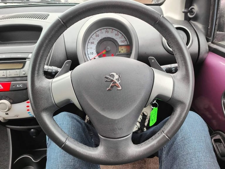 2013 Peugeot 107 1.0 12V Active 2 Tronic Euro 5 5dr Hatchback Petrol Automatic