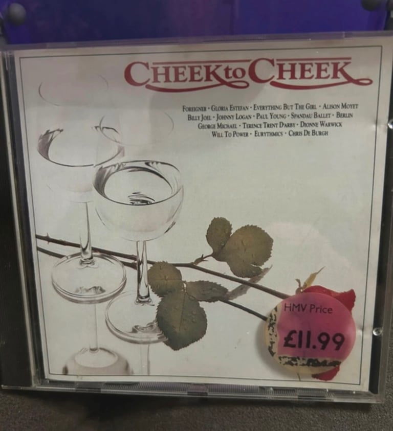 Cheek to Cheek CD - varied artists 80s 