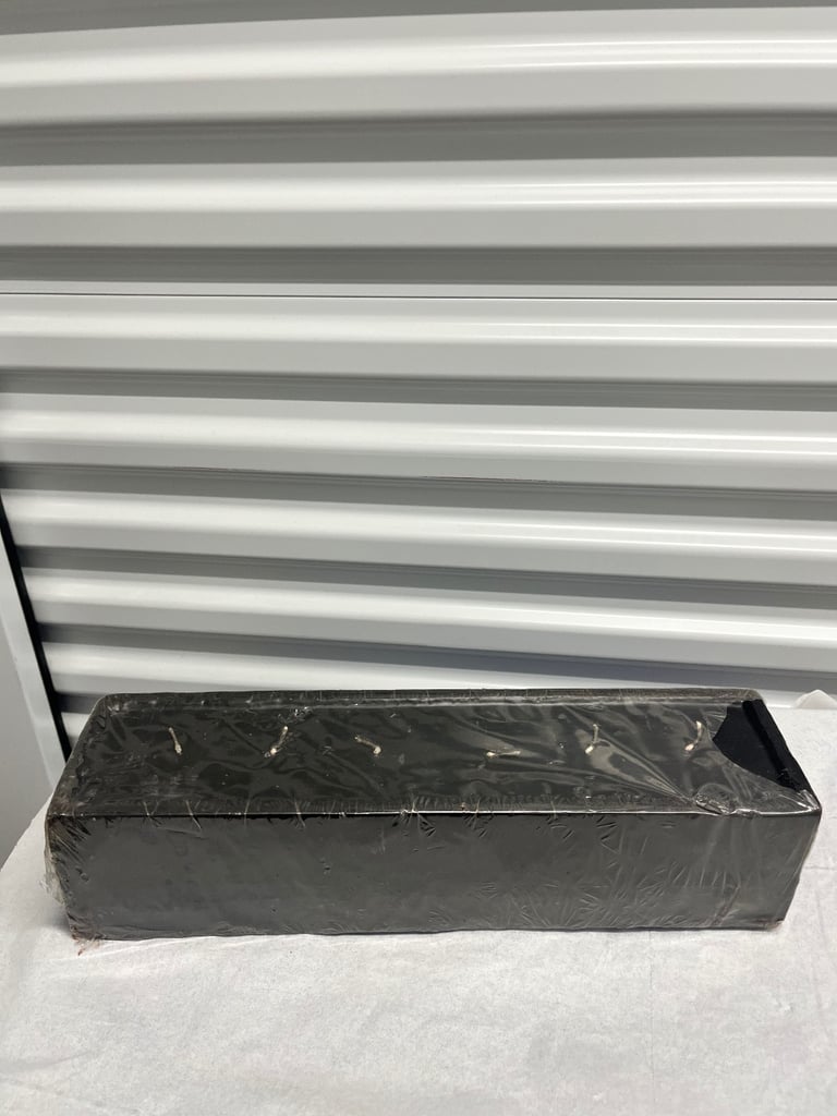 Large Black Decorative Candle (Brand New, Wrapped)