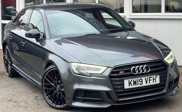 2019 Audi S3 2.0 TFSI Black Edition Saloon 4dr Petrol S Tronic quattro Euro 6 (s/s) (300 Saloon P...