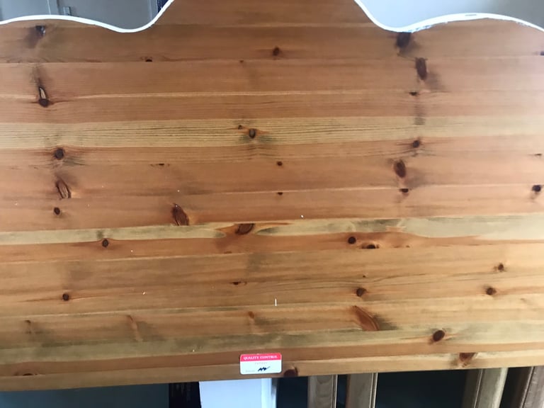 Solid Pine King Size Headboard 