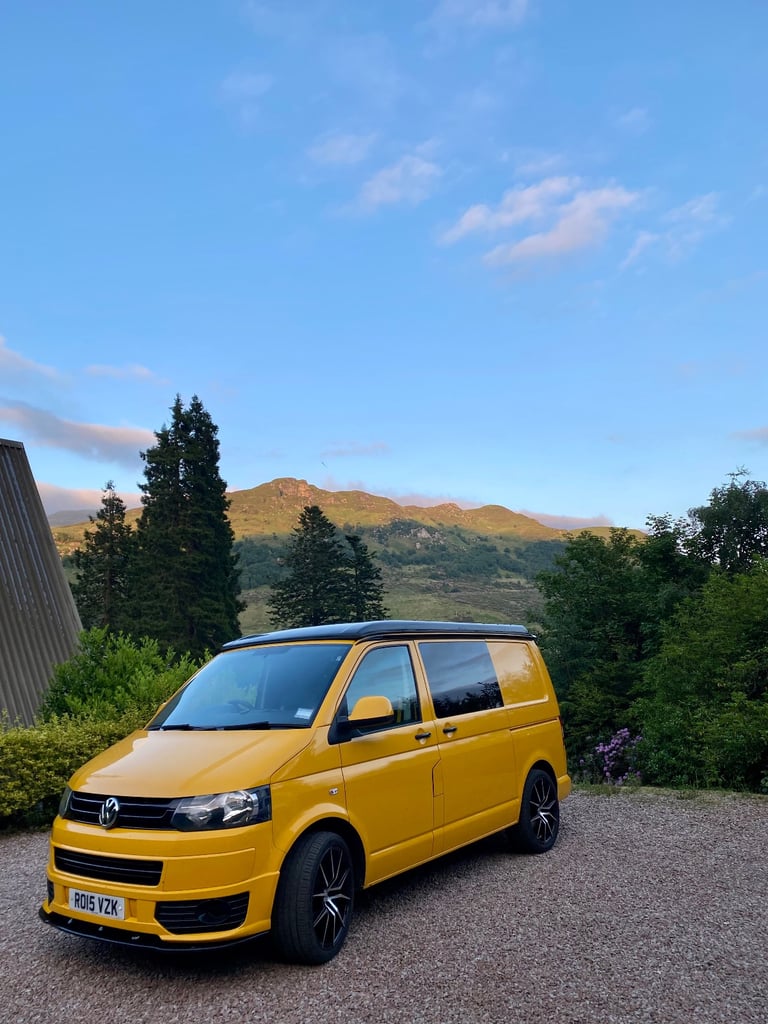 VW campervan T5.1 (t32 startline TDI) 2015  diesel 6 speed manual 2l 140BHP.