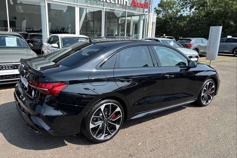 2025 Audi A3 S3 TFSI Black Edition Quattro 4dr S Tronic Saloon Petrol Automatic