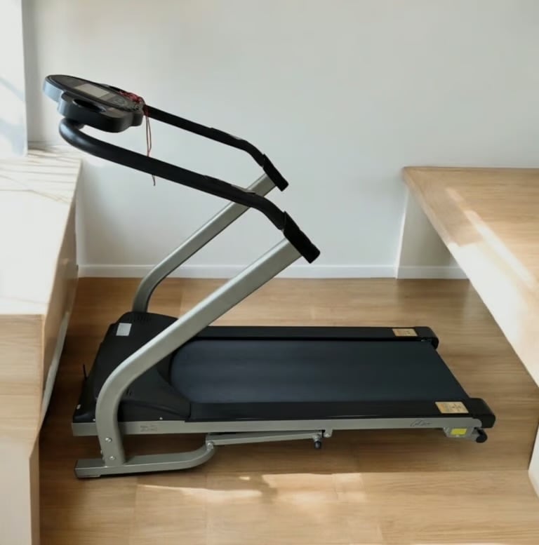 Carl Lewis motorised folding treadmill. 