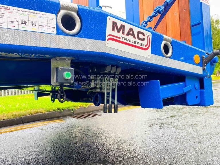 MCCAULEY TANDEM AXLE DRAWBAR LOADER 