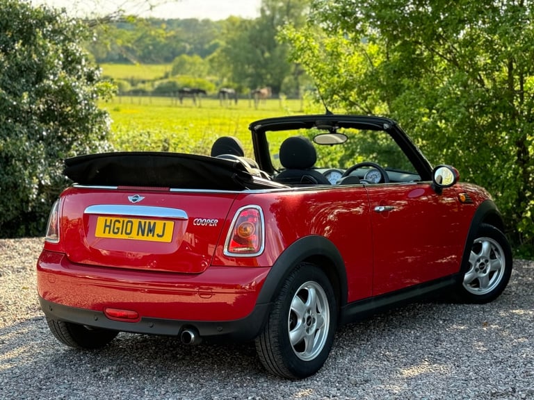 2010 MINI CONVERTIBLE 1.6 COOPER, WOW 51K MILES, HUSBAND AND WIFE OWNED FROM NEW