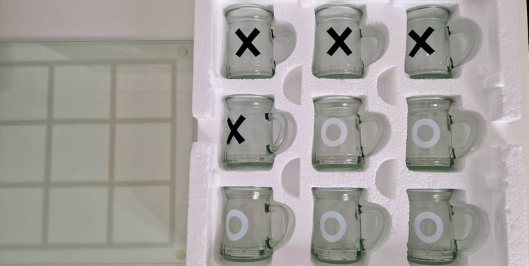 NEW Noughts and Crosses Drinking Game