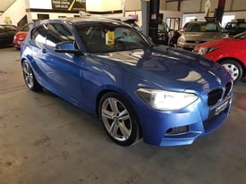 2013 BMW 120d M SPORT SPEC-BLUE-SH-3DR-DRIVES LOVELY-LOOKS GREAT-£30 TAX-GREAT M