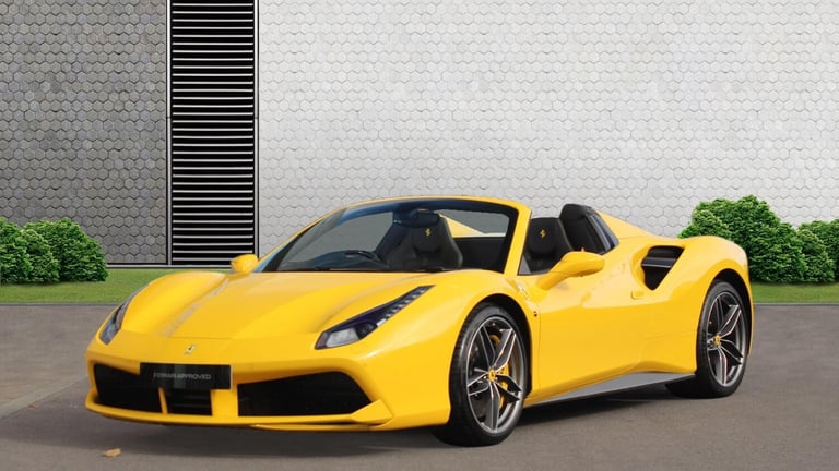 2018 Ferrari 488 Spider 2dr Auto CONVERTIBLE PETROL Automatic