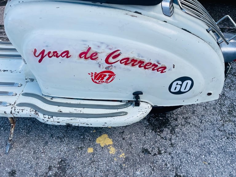 Lambretta Li 150 Spanish scooter  196 RT , 5-SPEED ORIGINAL PAINT 