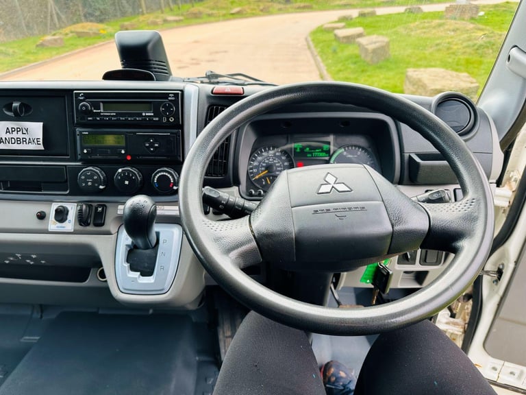 2017 (67) MITSUBISHI FUSO CANTER 7C18 7.5 TON BOX, COLUMN TAIL LIFT