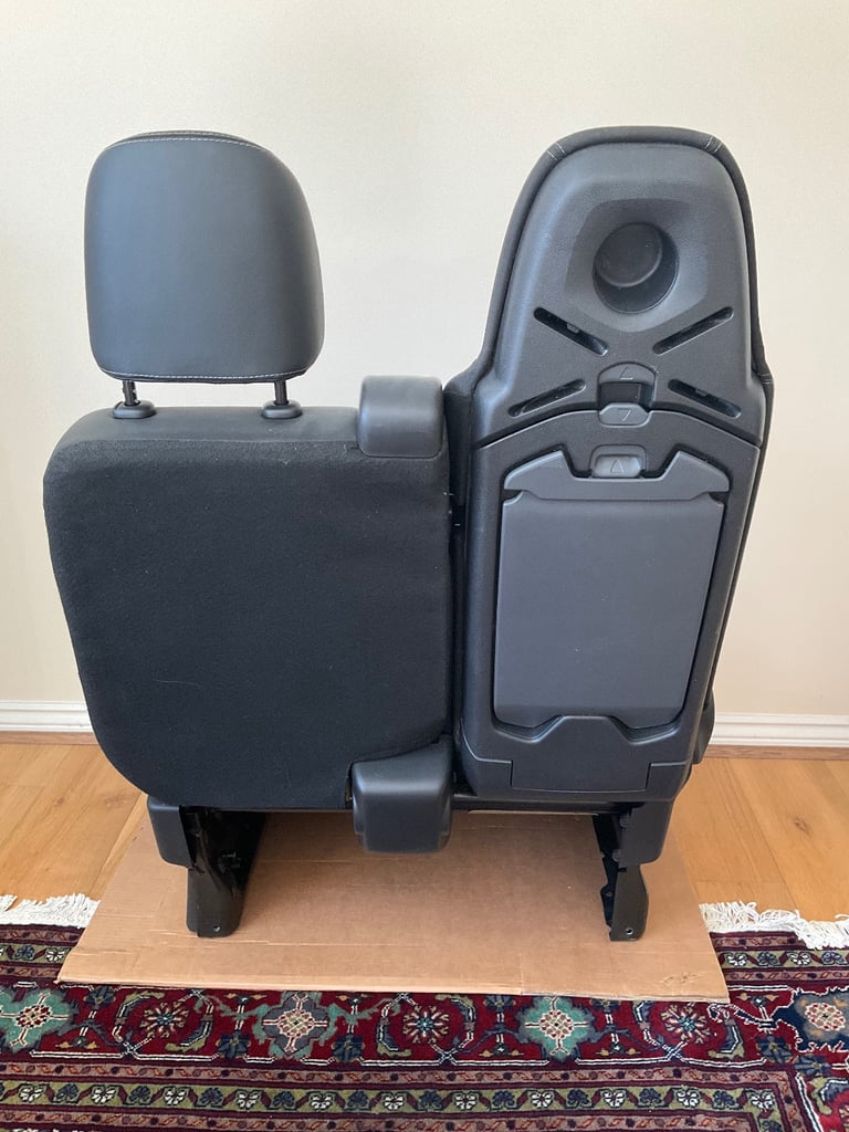 Double passenger seat for Traffic/Vivaro Mk 2 van 2014-2019 models