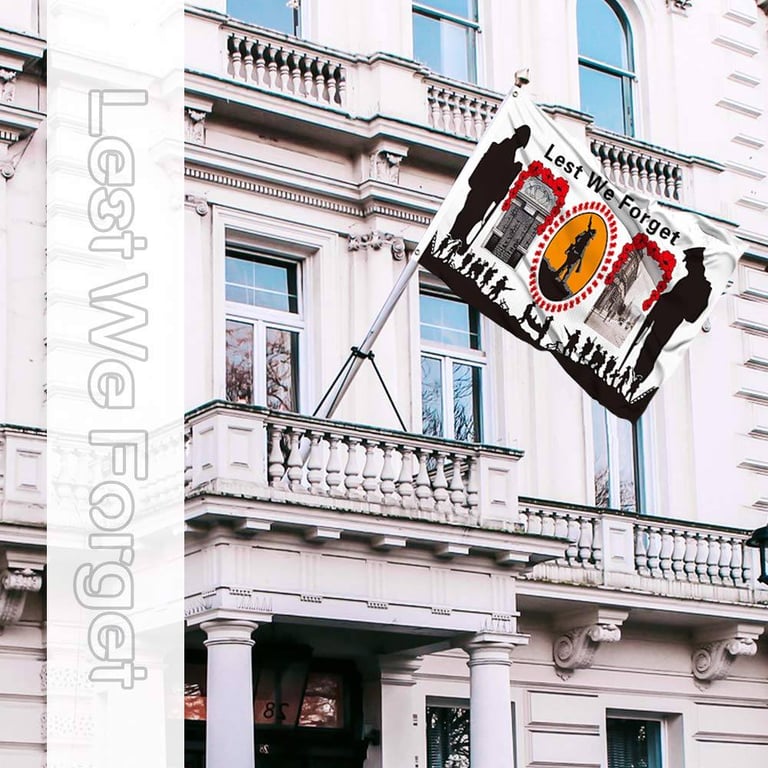 Remembrance Day Flag War Heroes & Soldiers