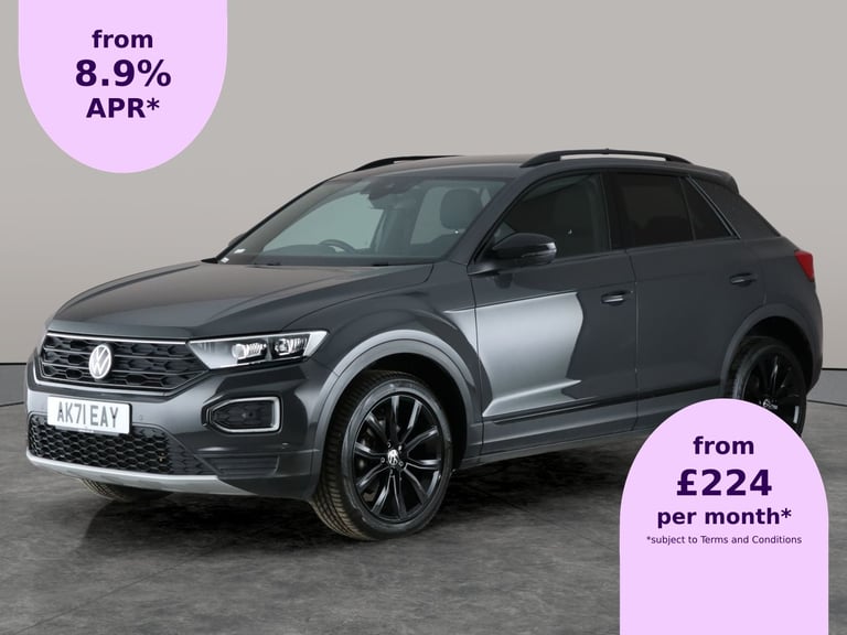 2021 Volkswagen T-Roc 1.0 TSI 110 Black Edition 5dr HATCHBACK PETROL Manual