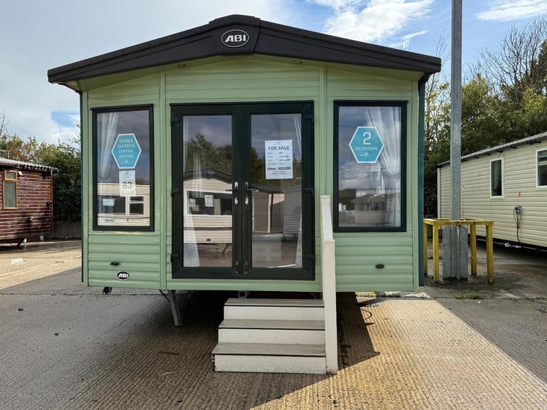 Large 2 Bed Static Caravan - Ensuite Shower - DG + CH - Offsite for Private Land