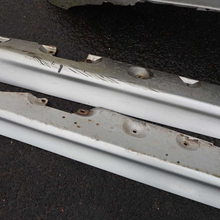 BMW E46 COUPE CABRIO M SPORT BODY KIT BUMPERS SIDESKIRTS TITAN SILVER