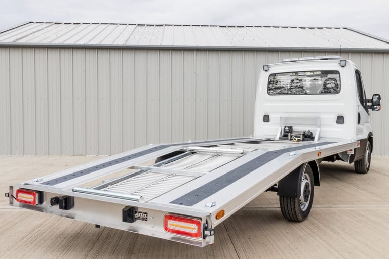 CRAFTER MOVANO ALUMINIUM RECOVERY TRUCK BODY BEAVERTAIL BODY CAR TRANSPORTER