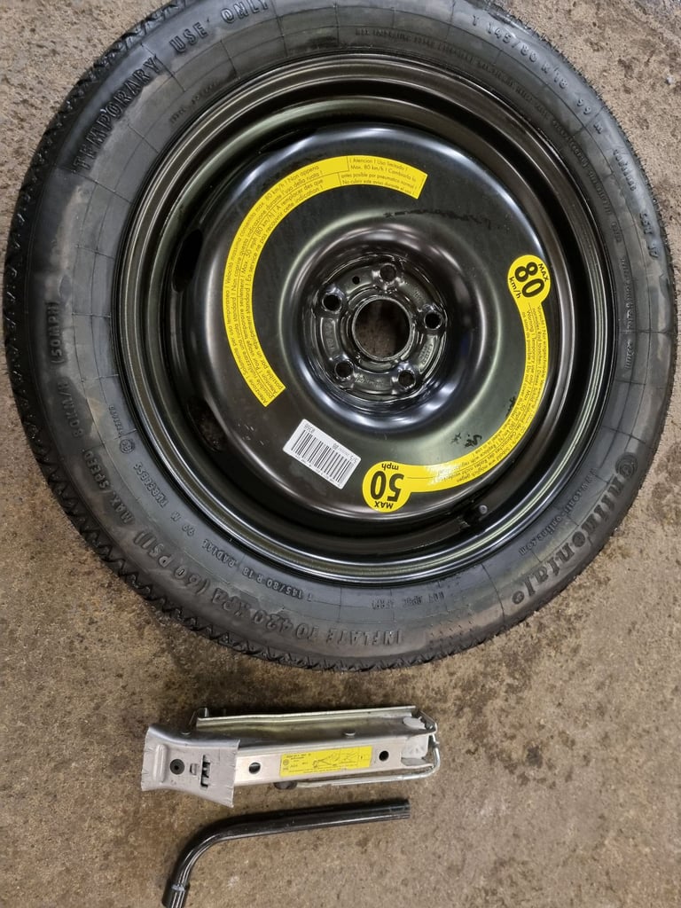 Audi  Volkswagen  Seat  18"  spare wheel 