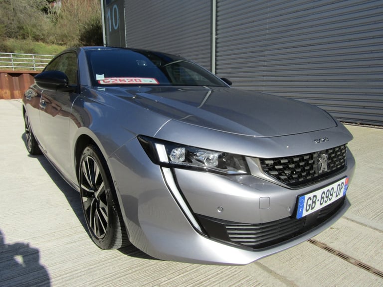LEFT HAND DRIVE 2021 PEUGEOT 508 1.5 HDi GT FASTBACK EAT EURO 6 AUTO 5DR 
