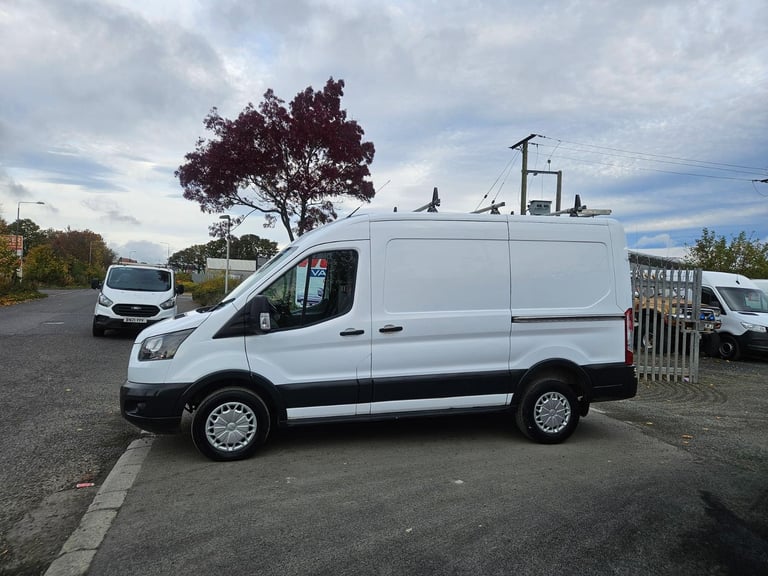 2018 ON 67 PLATE FORD TRANSIT 350 MWB RWD L2H2 DIESEL VAN 76K ULEZ FREE ZONE