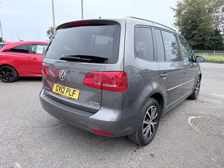 2012 Volkswagen Touran SPORT TDI BLUEMOTION TECH 7 SEATER MPV Diesel Manual